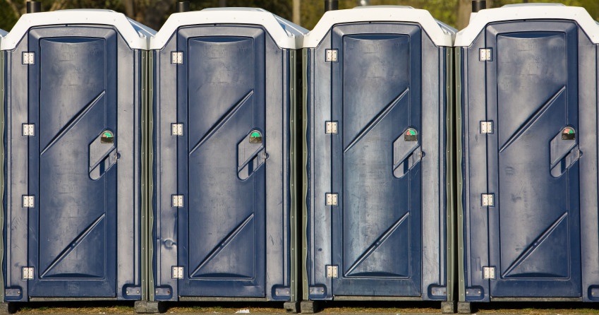 portable toilets in White Sands Missile Range, NM